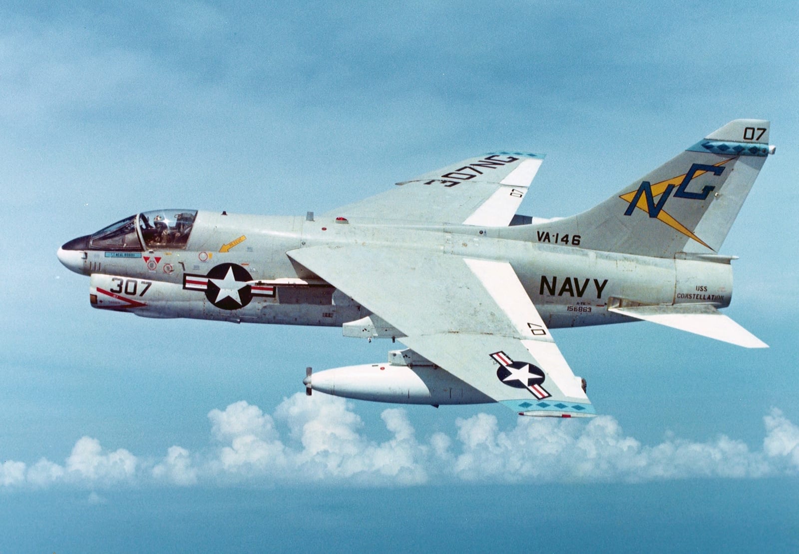 A-7 Corsair II — chasseur 2e gen — États-Unis