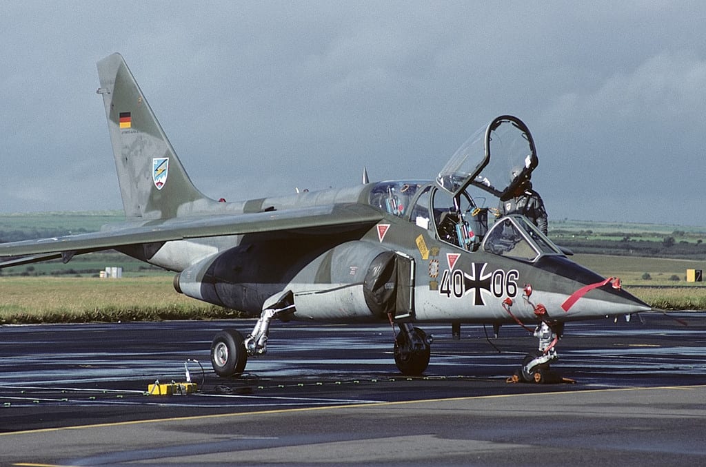 Alpha Jet Allemand — chasseur 3e gen — Allemagne