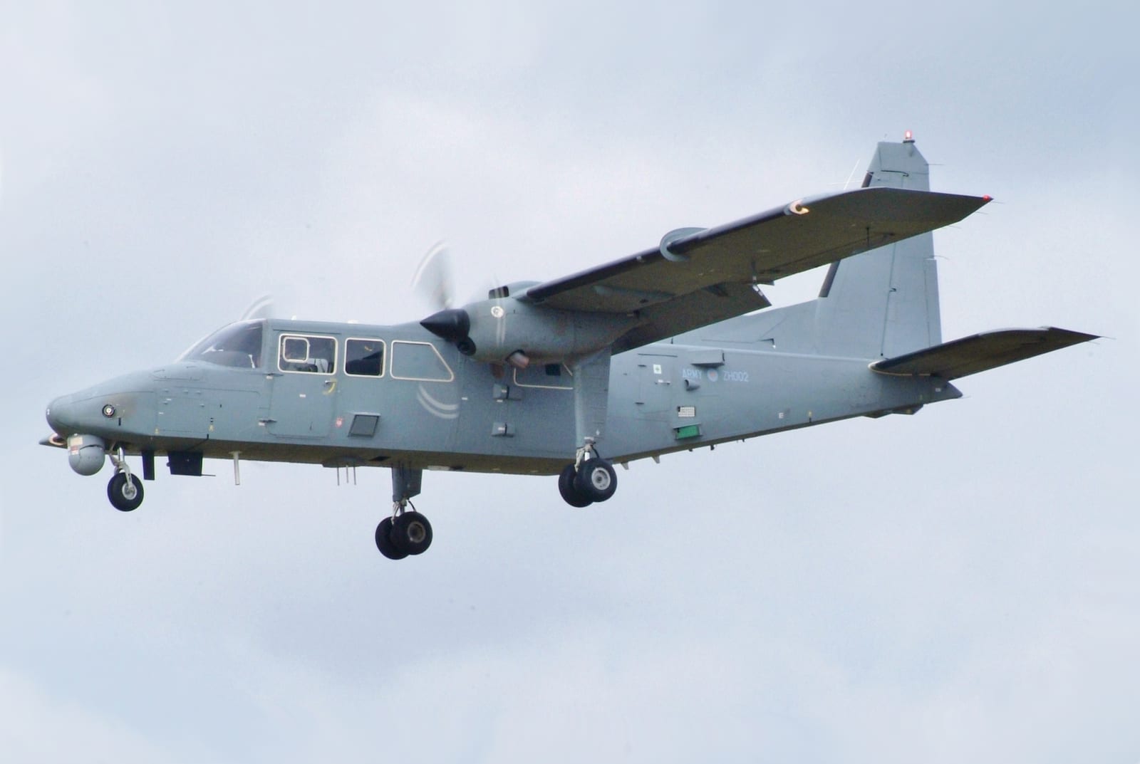 Britten-Norman Defender — chasseur 2e gen — Royaume-Uni