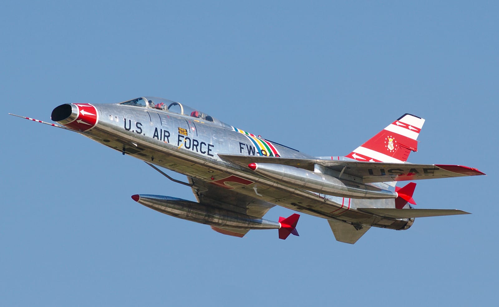 F-100 Super Sabre — chasseur 2e gen — États-Unis