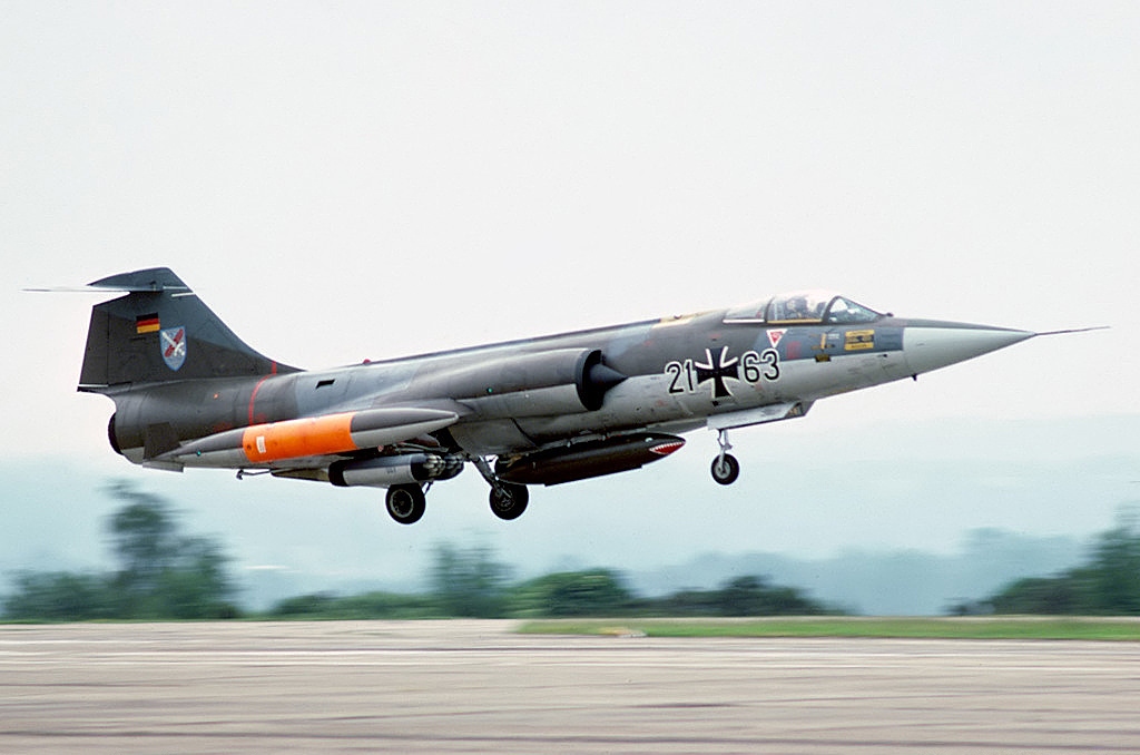 F-104 Starfighter Allemand — chasseur 2e gen — Allemagne