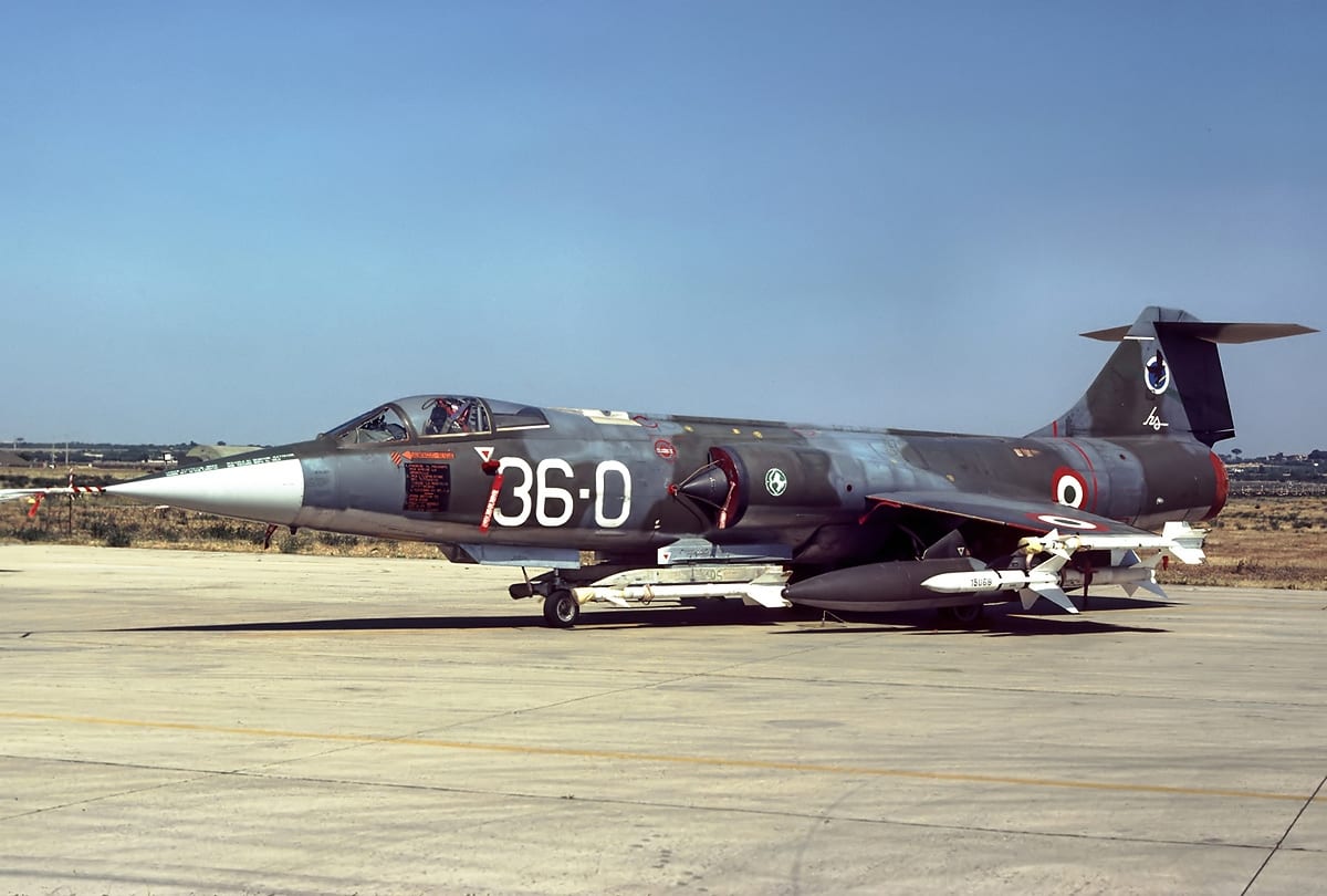 F-104S Starfighter Italien — chasseur 2e gen — Italie