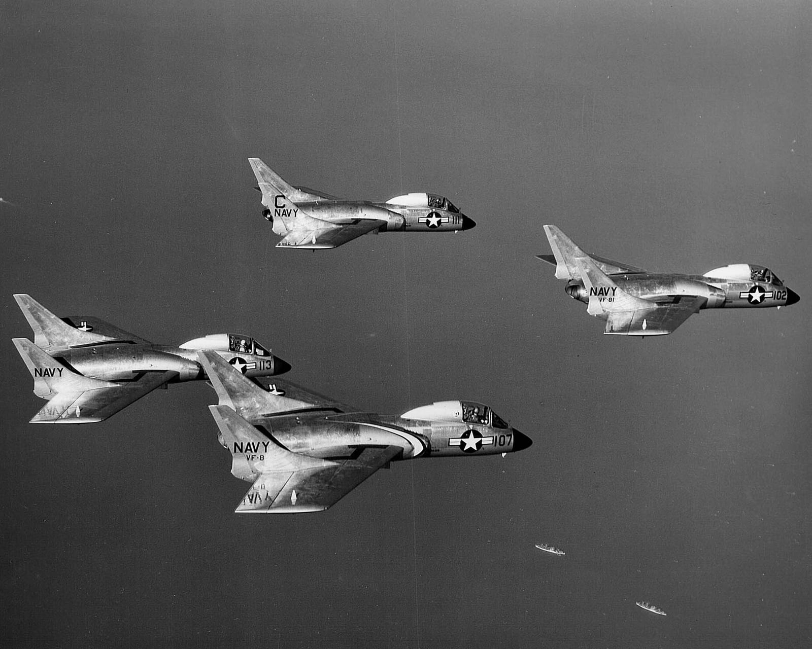 F7U Cutlass — chasseur 1e gen — États-Unis