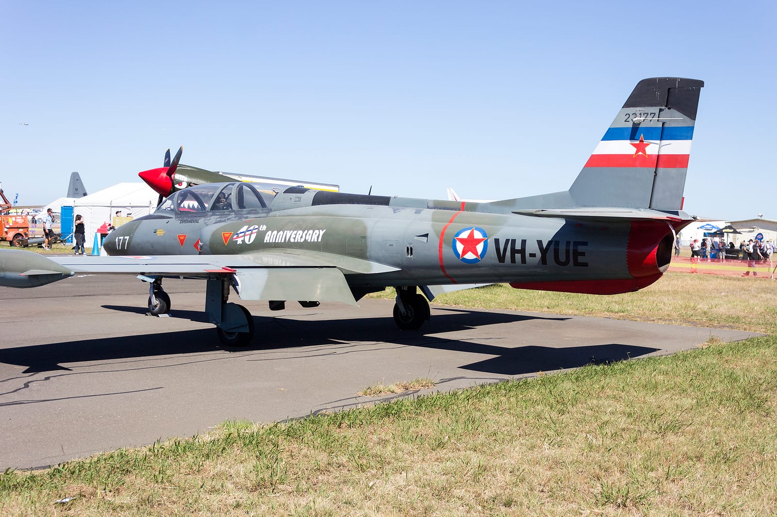 Soko G-2 Galeb — chasseur 1e gen — Yougoslavie