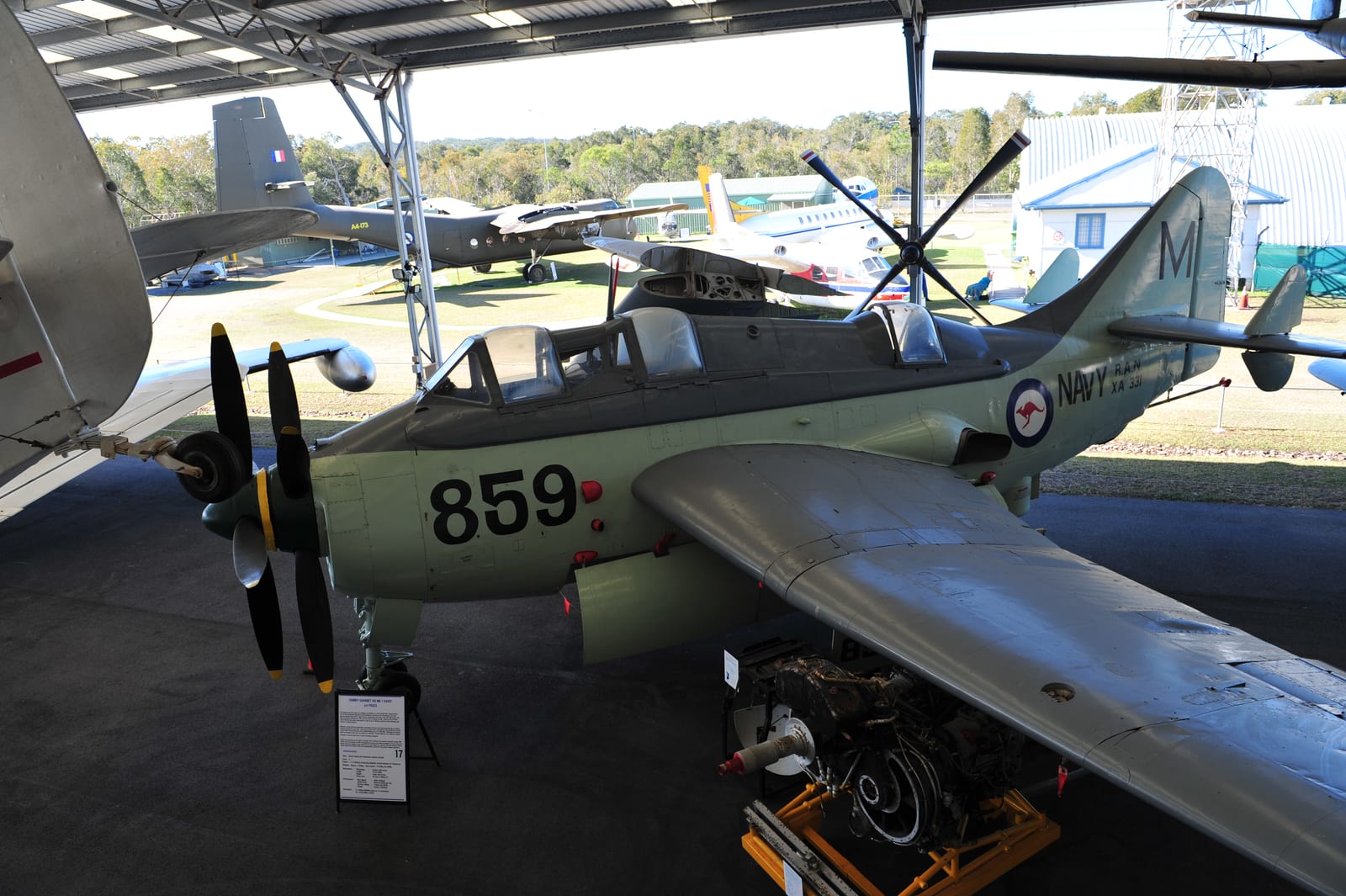 Fairey Gannet — chasseur 1e gen — Royaume-Uni