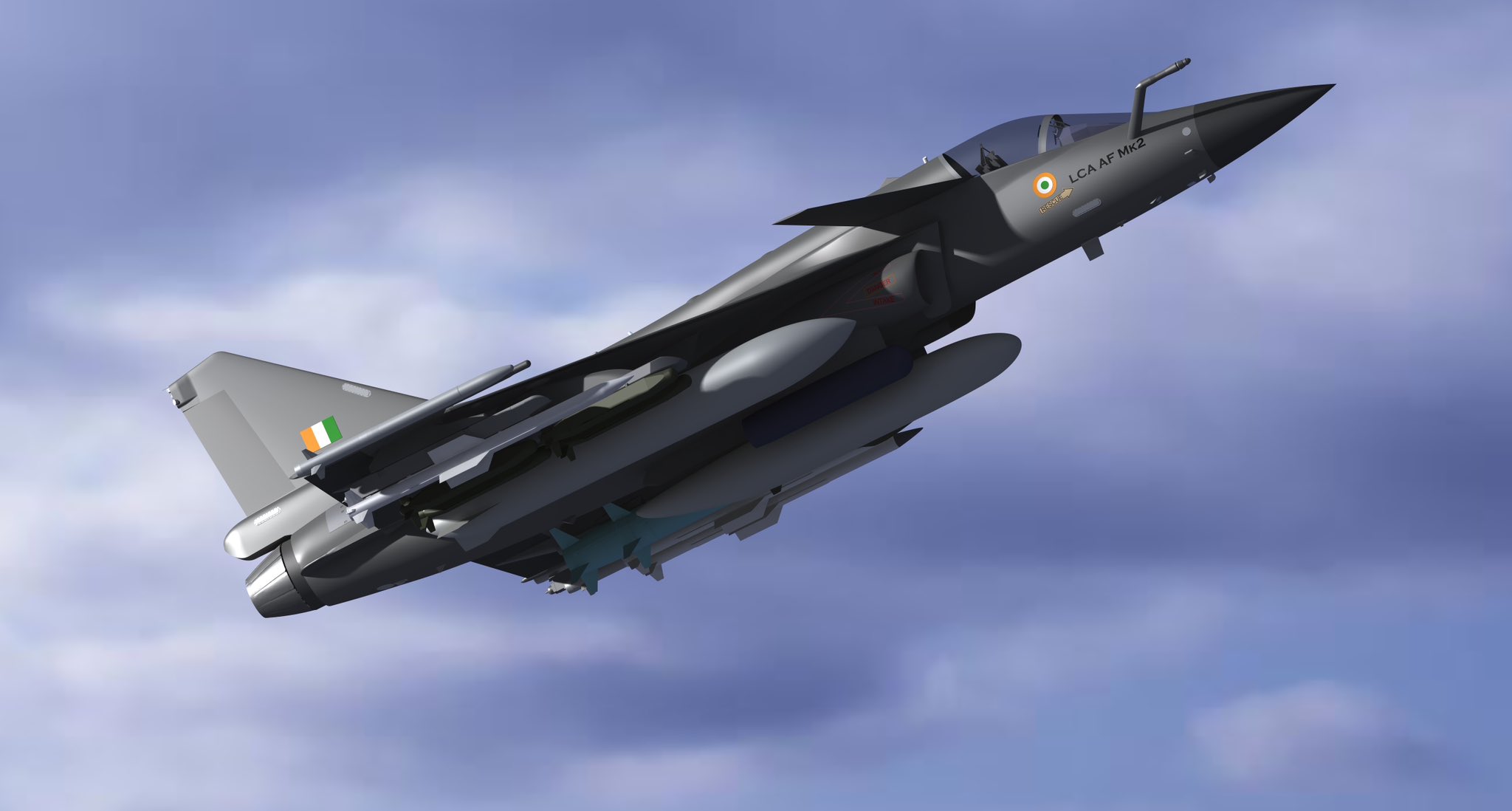 HAL Tejas Mk2 — chasseur 4e gen — Inde