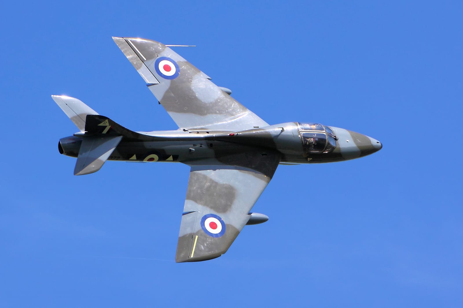 Hawker Hunter — chasseur 1e gen — Royaume-Uni