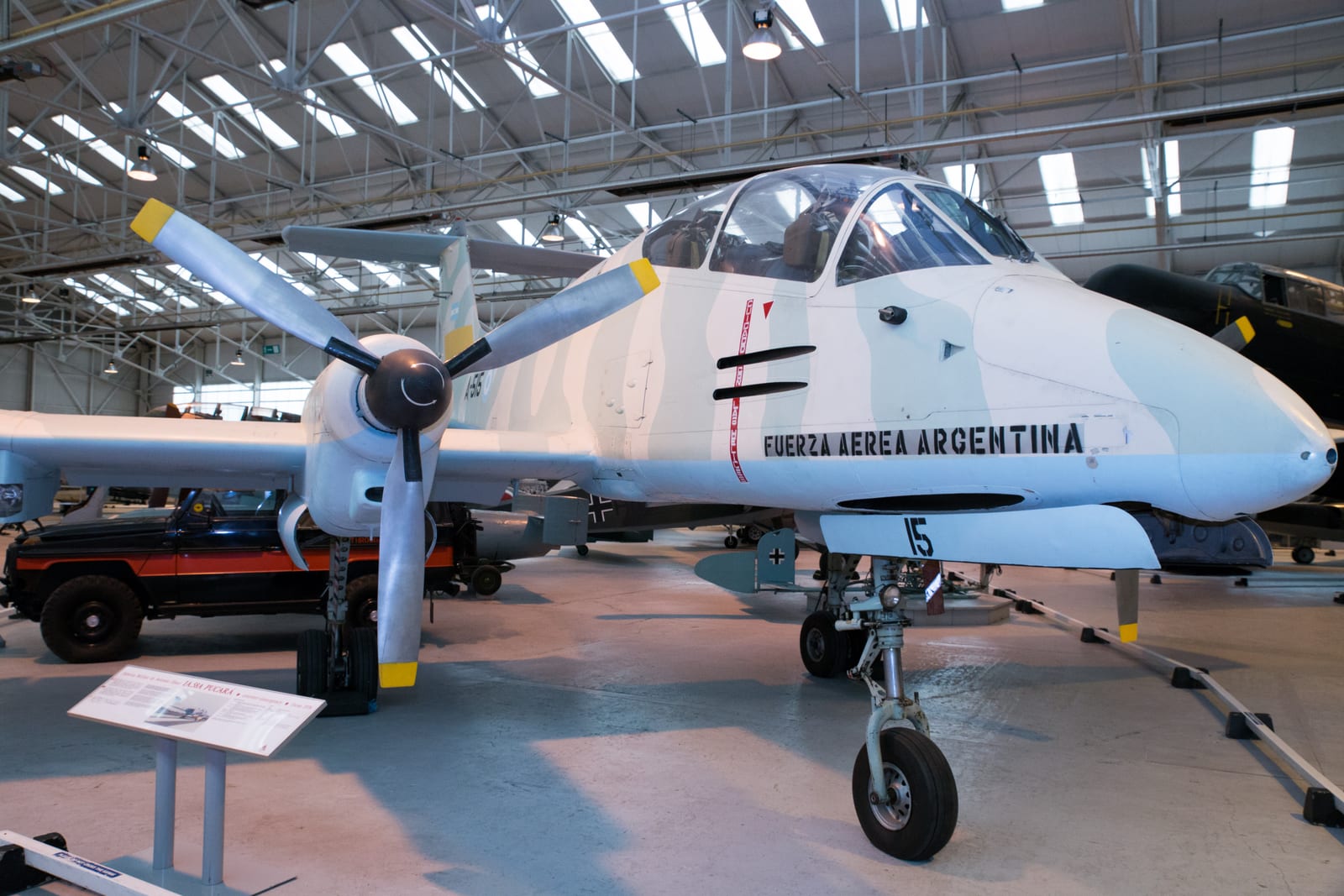 FMA IA 58 Pucará — chasseur 2e gen — Argentine
