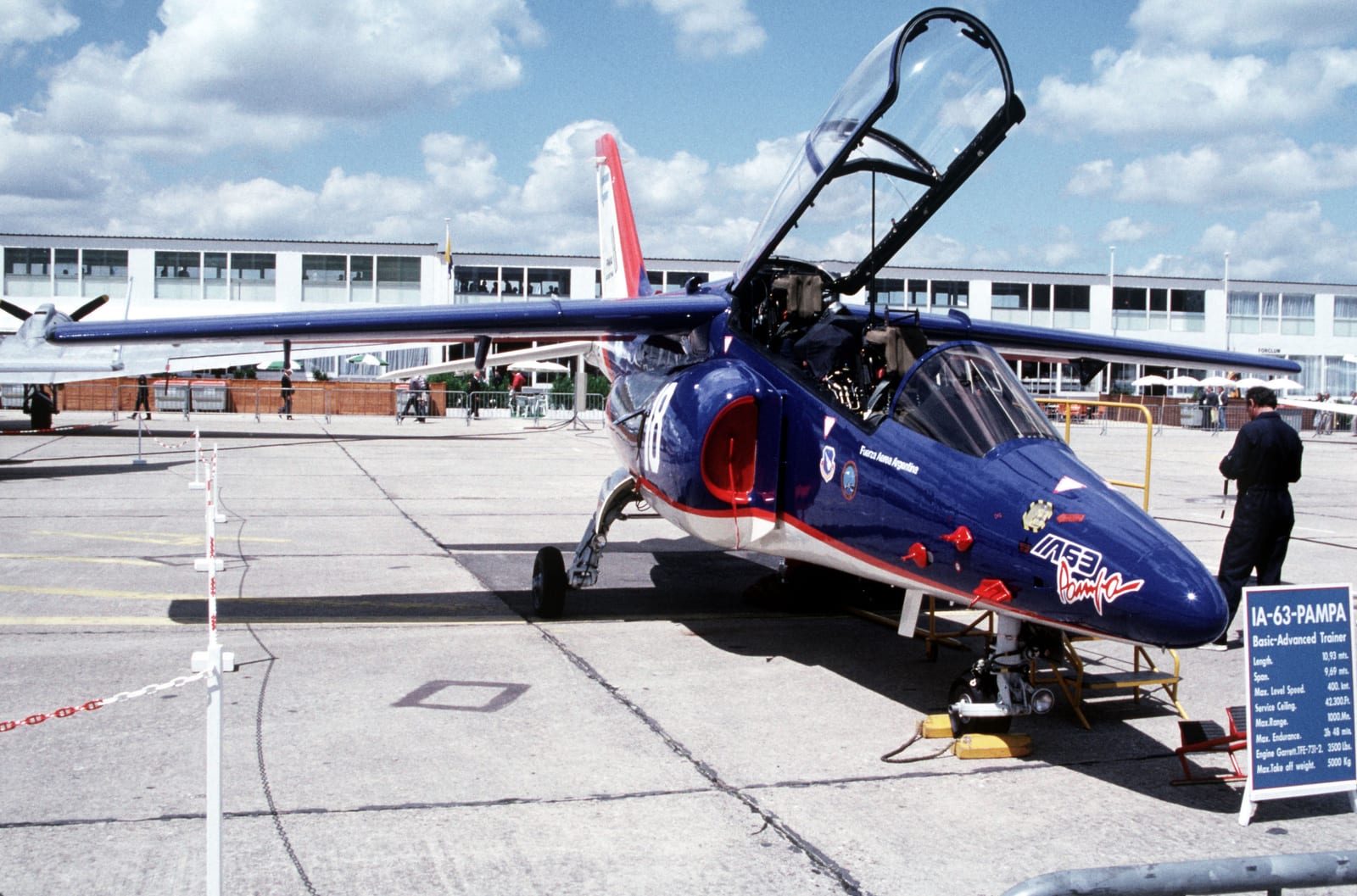 FMA IA 63 Pampa — chasseur 4e gen — Argentine