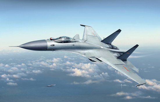 Shenyang J-15 — chasseur 4e gen — Chine