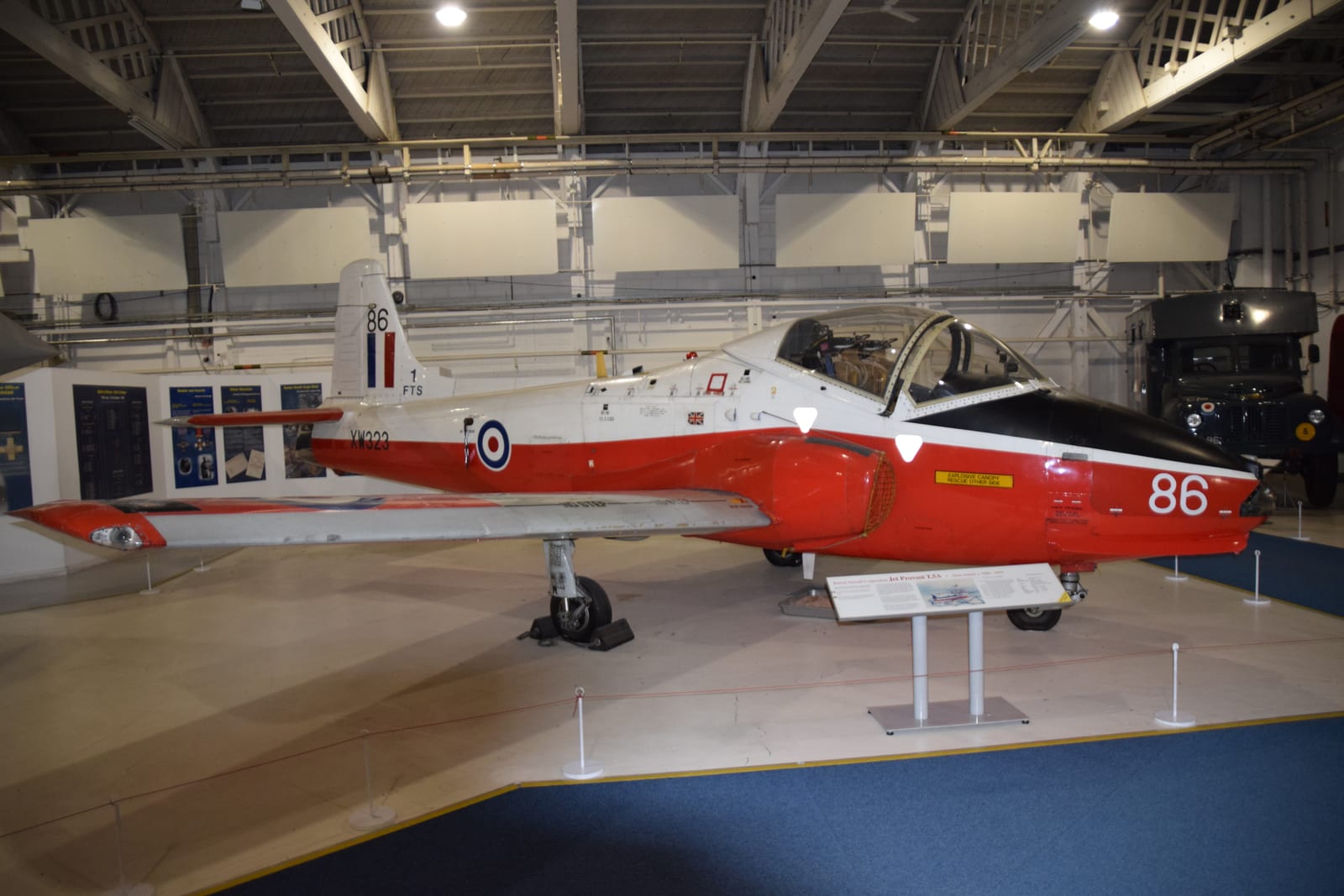 Jet Provost — chasseur 1e gen — Royaume-Uni