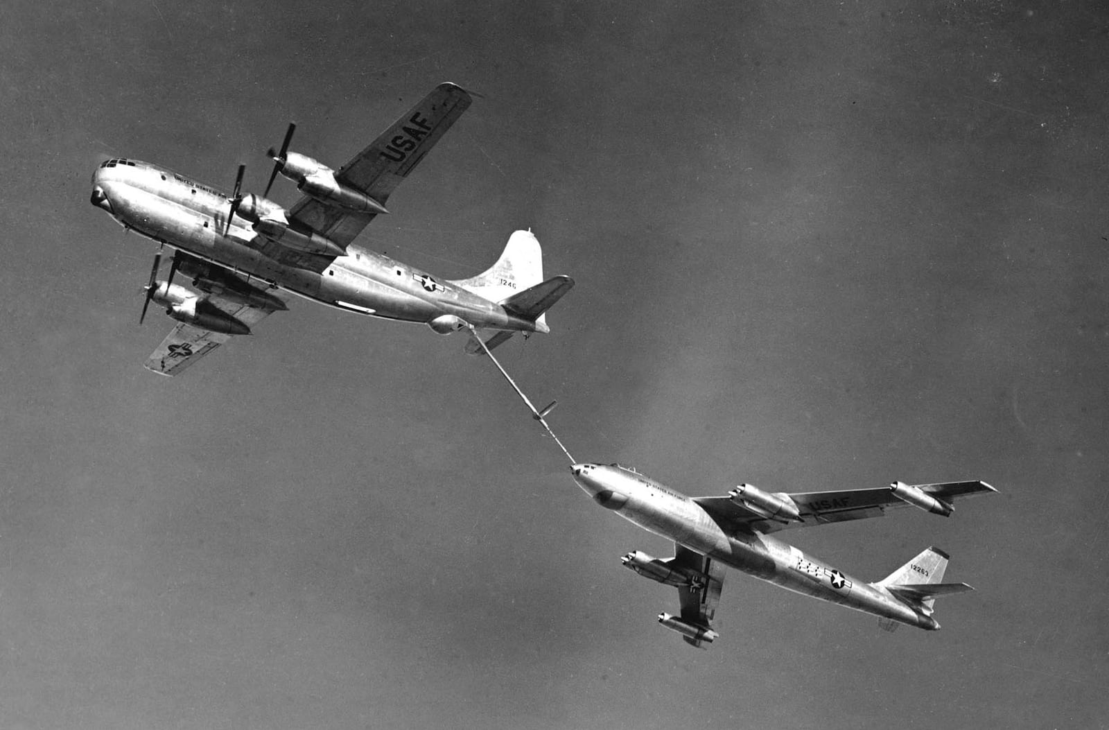 KC-97 Stratofreighter — chasseur 1e gen — États-Unis