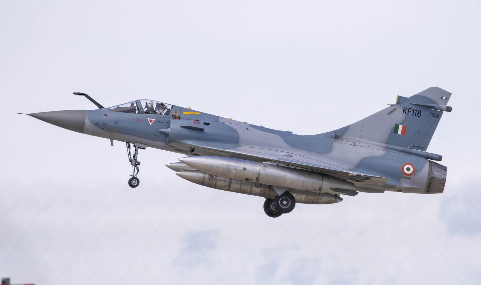 Mirage 2000H Vajra — chasseur 4e gen — Inde