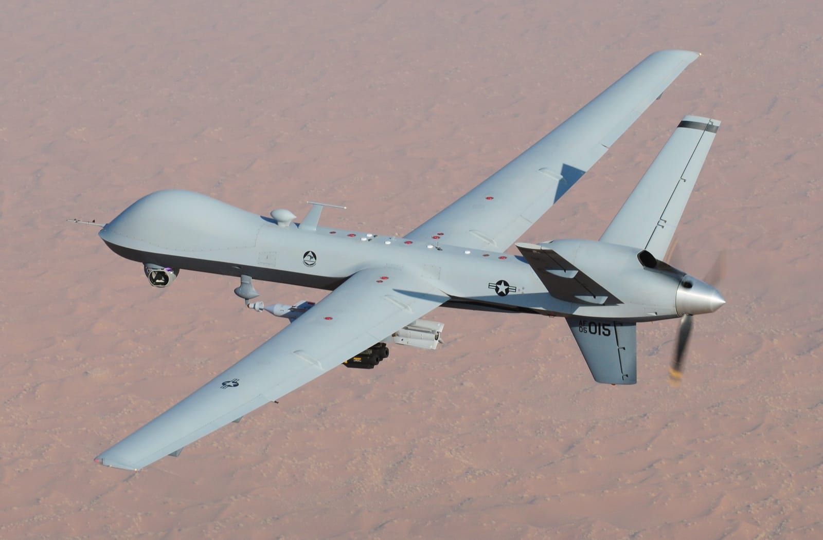 MQ-9 Reaper — chasseur 4e gen — États-Unis