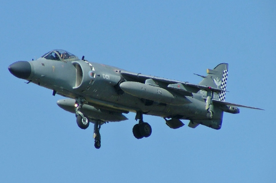 BAE Sea Harrier — chasseur 3e gen — Royaume-Uni