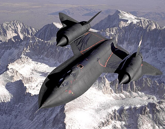 SR-71 Blackbird — chasseur 3e gen — États-Unis