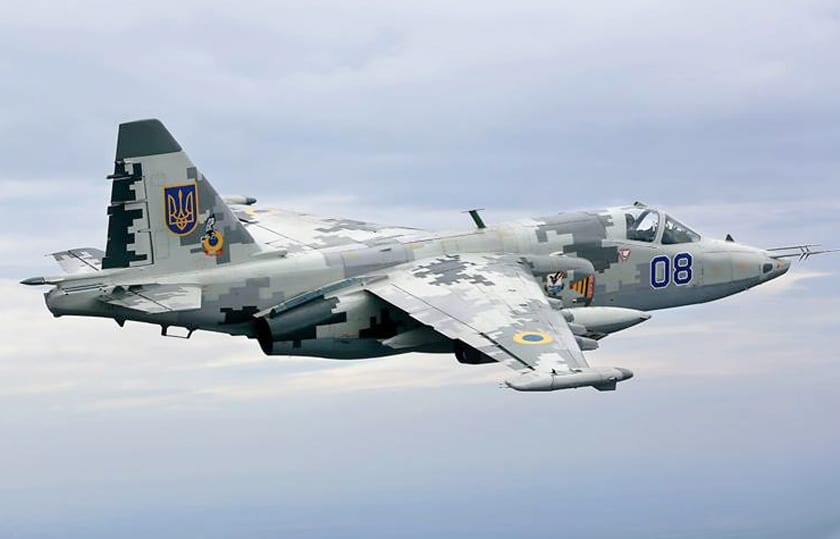 Su-25 — chasseur 3e gen — Russie