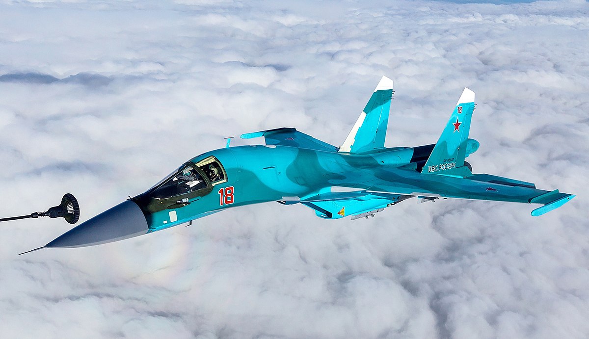 Su-34 — chasseur 4e gen — Russie