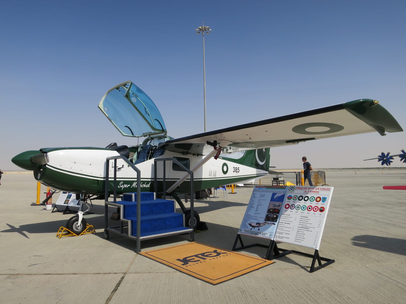 PAC Super Mushshak — chasseur 3e gen — Pakistan