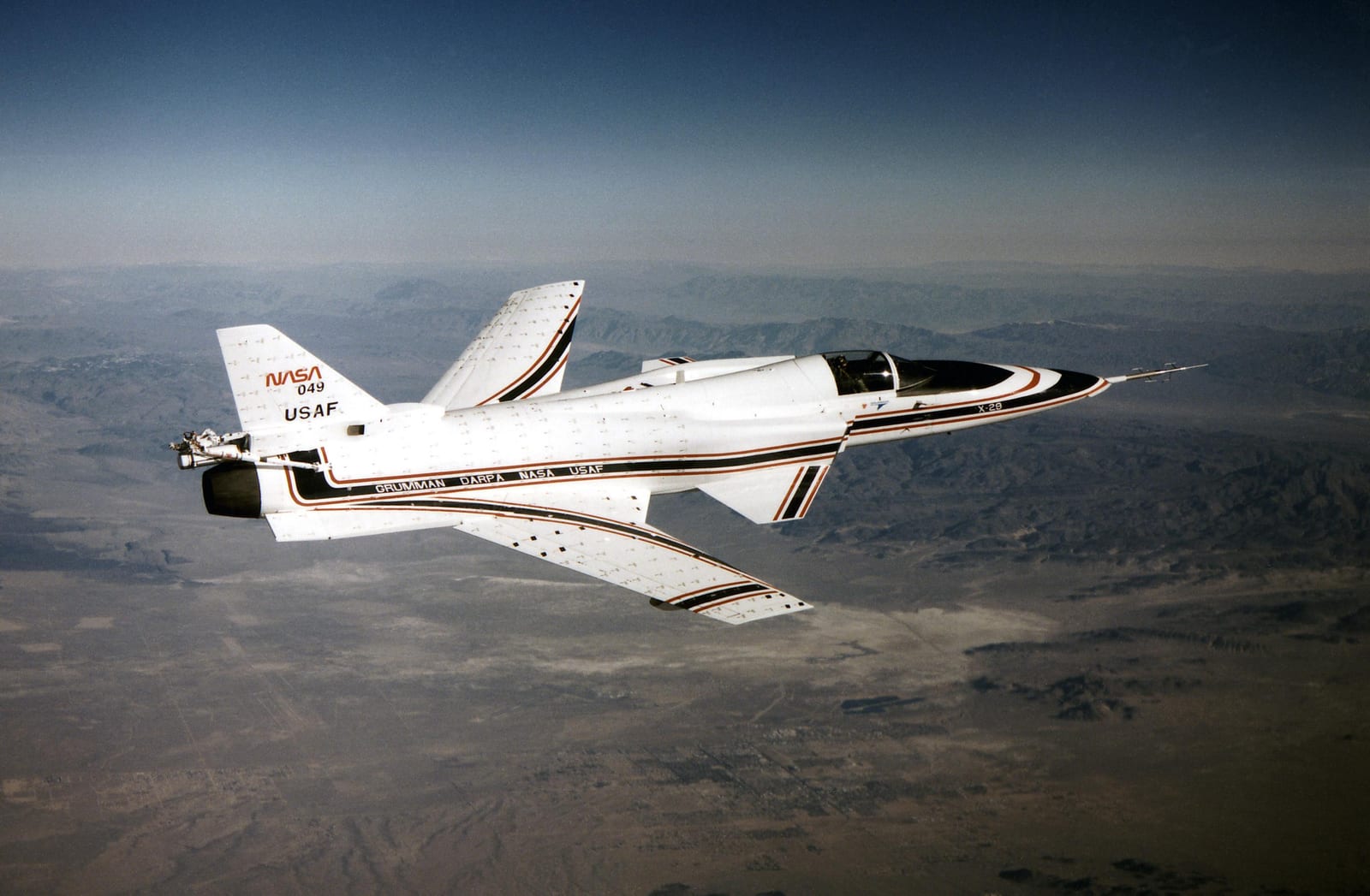 X-29 — chasseur 4e gen — États-Unis